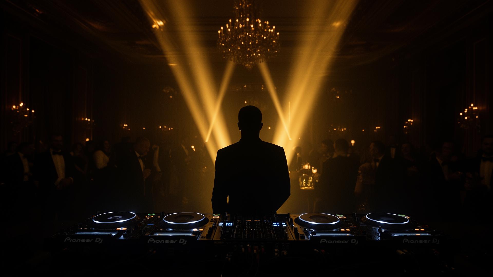 Cabina DJ premium en quinceañera